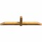 Ekena Millwork Eugene Rough Sawn Timber Gable Bracket, Western Red Cedar, 72"W x 18"H x 4"D x 4"F, 6/12 Pitch GBW072X18X0404EUG00RWR - alternate 3